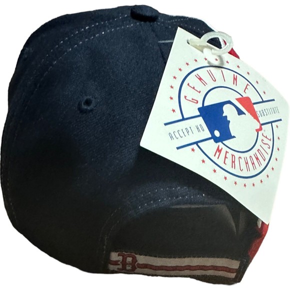 Boston Red Sox Hat MLB Twins Enterprise Rare Style Adjustable Baseball Cap NWT - Picture 14 of 16
